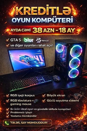 Bu qiymete bele Oyun kampyuteri tapmasiz😍🤩Almaga telesin say