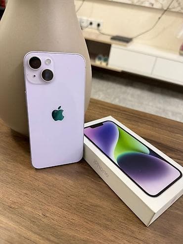 IPhone 14, 256 GB, Deep Purple, Face ID