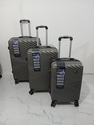 S - 40 m M - 55 m L - 70 m Sərfəli və funksional sərnişin çemodanları — 8