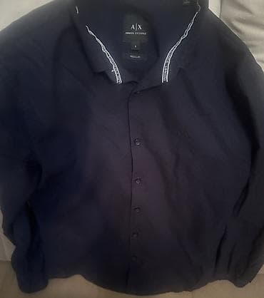Köynək, Armani Exchange, S, rəng - Göy