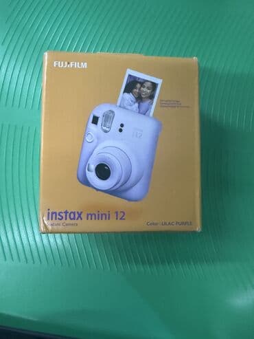 фотокамера canon powershot sx410 is black: Fujifilm Instax mini 12 – Lilac Purple Məhsul: Ani çap edən — 1