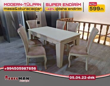 əjdaha meyvəsi: Stol stul dəsti su qiymətinə | mebelman+ 📢di̇qqət! Ayın son endirim — 1