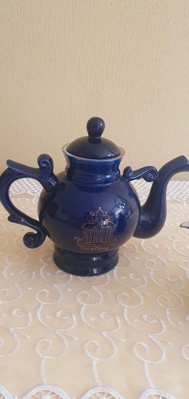 qədimi çaynik: Yeni, rəng - Göy, Çaydan — 2