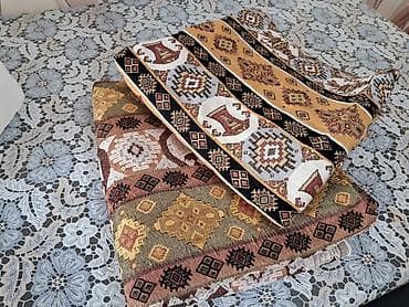 Kilim naxışlı dekorativ süfrə dəsti Caffee Və restorantlar üçün 2 ədəd — 4