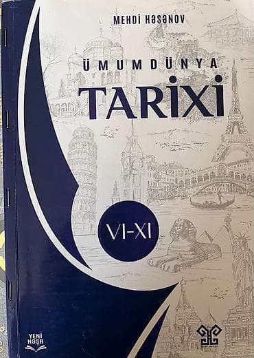📚 **Tarix hazırlıq kitabları satılır** Abituriyentlər üçün faydalı — 1