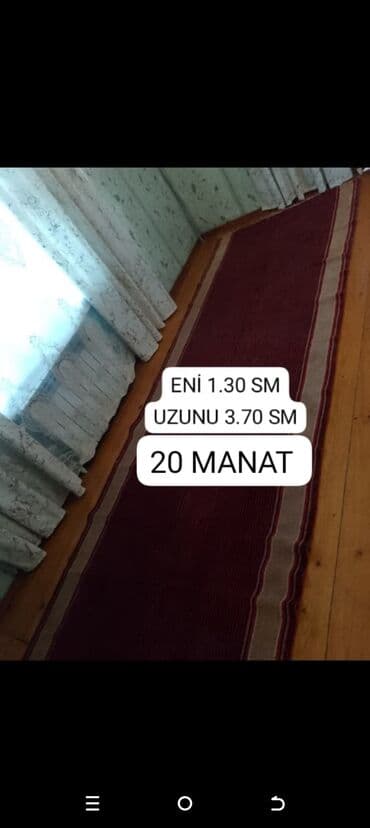 qərənfil gülü qiyməti: Xalça Azərbaycan, Kredit yoxdur — 1