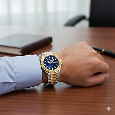 Наручные часы: 💎Dizayn: Gümüşü və qızılı (Bicolor) lüks metal kəmər. Tam Orginal — 2