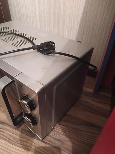 pizza sobası: Mikrodalğalı soba Hoffmann, Ayrıca dayanan, Mikrodalğalar ilə, rəng - Gümüşü — 2