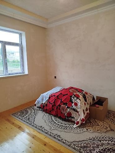binə atcılıqda həyət evləri: 1 mərtəbəli fərdi yaşayış evi və həyət sahəsi. - Plan: giriş eyvanı — 4