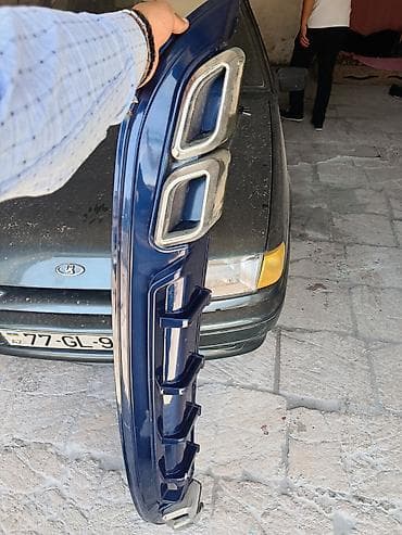 kia rio kapot: Məhsul: Universal arxa bamper diffuzoru — 1