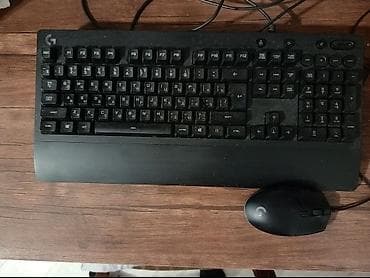 logitech: Logitech G klaviatura + oyun siçanı dəsti - Klaviatura: Tam ölçülü — 4