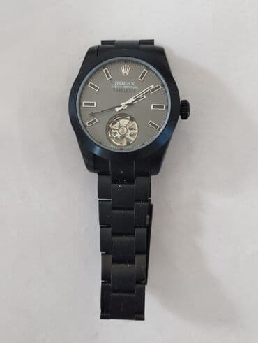 eqreb burcu: Qol saatı, Rolex, rəng - Qara — 2