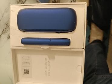 tereson istifade qaydasi: IQOS DUO tütün qızdırma sistemi – mavi rəng Komplekt: - Portativ şarj — 1