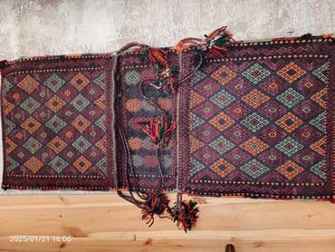 iydə tozunun qiyməti: Əl işi, kəndir toxuması ile Qarabağ üslubunda hazırlanmış yaşi 2 — 2