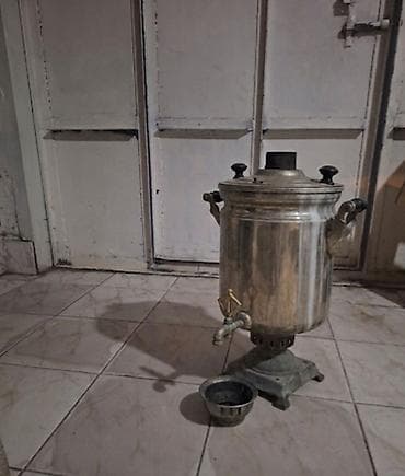 Samovarlar: İşlənmiş Od Samovar, 10 l, Ödənişli çatdırılma — 3