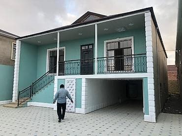 2 mərtəbəli həyət evi - Ümumi plan: Yarıpadval/qapalı qaraj alt