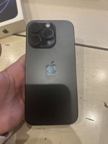 iphone 11 pro 512gb qiymeti: IPhone 16 Pro, 512 GB, Qara, Qırıq, Face ID — 1