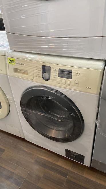 Məişət texnikası: Paltaryuyan maşın Samsung, 6 kq, Avtomat, Qurutmasız — 1