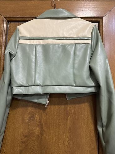 SHEIN qadın cropped jaket - Ölçü: S (EU 36 / US 4) - Material: süni