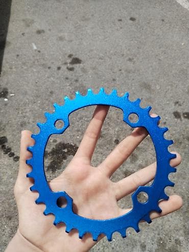 peridok velo: Problemsiz, işlenmeyib, cızığsız MOTSUV ön ulduz (chainring) - Diş — 2