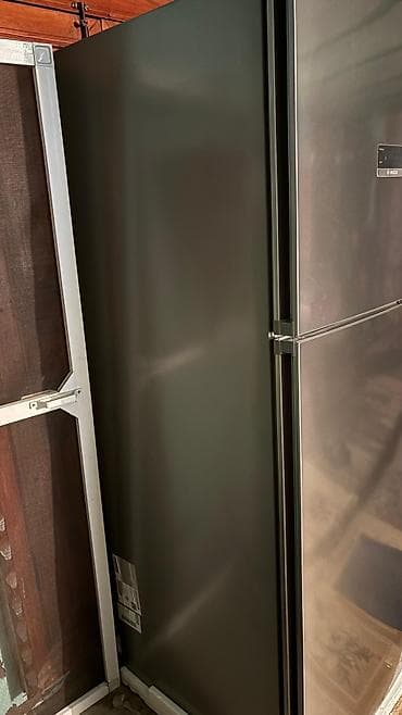 xaladelnik matoru: 2 qapılı Bosch Soyuducu Satılır, rəng - Gümüşü — 4