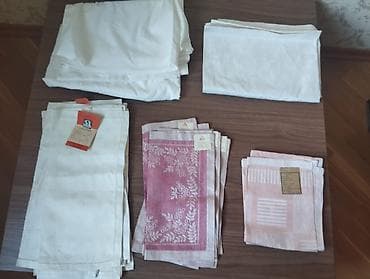 tekstil: Tekstil dəsti. Ölçüləri etiketdə. Hamısı bir yerdə satılır. Material — 1