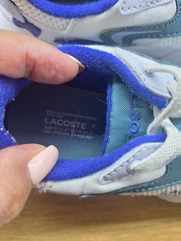 Цвет - Белый Кроссовки, Lacoste, Размер: 30, Унисекс