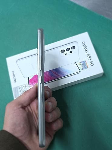 samsung s4 mini satilir: Samsung Galaxy A53 5G, 256 GB, rəng - Ağ, Sensor, Barmaq izi, İki sim kartlı — 7