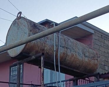 2 tonluq su çəni: Bak, Metal — 1