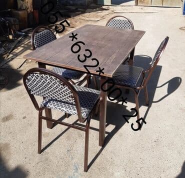 cay evi ucun dican stolar isdenmis: Stol stul desti masa və oturacaqlar dəstləri sexden birbaşa satişı var — 2