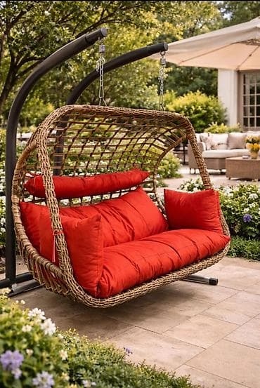 divan modelleri 2022: Kokon Yellənçək. Kokon. Həsir Yelləncək. Yüksək keyfiyyət. Komfort — 4