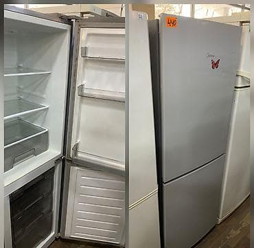 soyu: 2 qapılı Midea Soyuducu Satılır, rəng - Gümüşü — 1