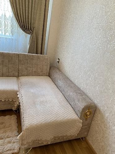 tek divan: Künc divan, İşlənmiş, Açılan, Bazalı, Parça, Çatdırılma yoxdur — 3
