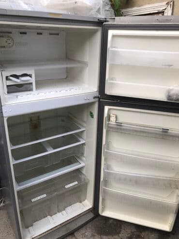 omax gel ne ucundur: İşlənmiş 2 qapılı Teka Soyuducu Satılır, rəng - Boz, Təkərli — 1