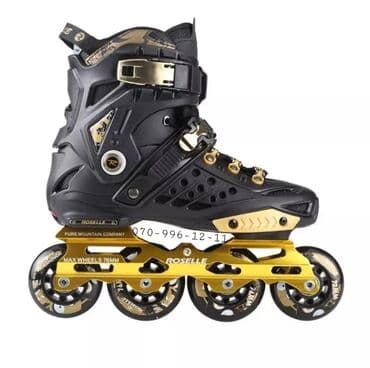 uşaqlar üçün tekerli krosovkalar: Rolik Roselle 🛼 Original 🏷 Ölçü: 37-44📏 Reng: qara-qizili, ağ-qizili — 1