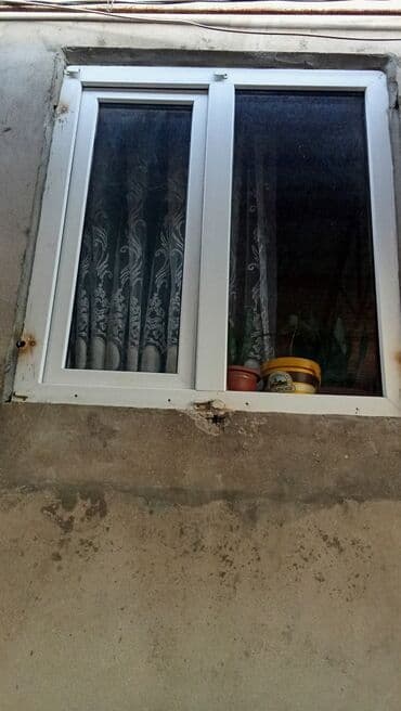 Taxta-şalban: PVC pəncərə və cam sistemləri - Material: ağ rəngli PVC profil - — 4