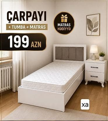 islenmis dus kabinalar: Çarpayı dəsti – tək nəfərlik Paketə daxildir: - Çarpayı karkası - — 1