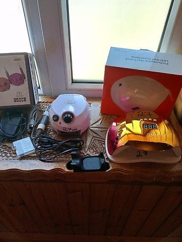 Professional manikür üçün set - Elektrik dırnaq frezi (Nail Drill) -