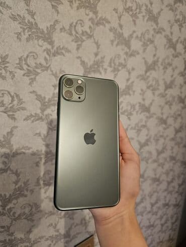 продать айфон 4: IPhone 11 Pro Max, 256 GB, Matte Midnight Green, Face ID — 1