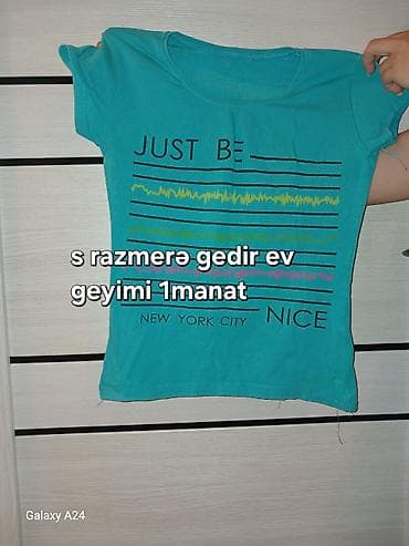Qadın geyimləri satılır qiymət üzərində qeyd olunub razmer xs s m l — 8