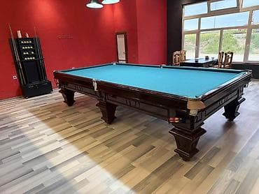 Bilyard masası – klassik dizayn, iri ölçü - Növ: Rus bilyardı üçün