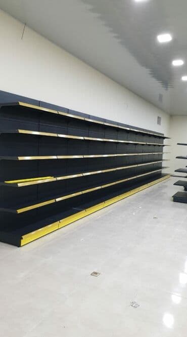 вешалки для магазина: Vitrin polkalar. Zavod istehsalı. İstenilen rengde ve ölçüde sifariş — 1