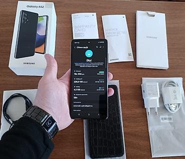 samsung a03 ekran: Samsung Galaxy A52, 256 GB, rəng - Qara, Sensor, Barmaq izi, İki sim kartlı — 3