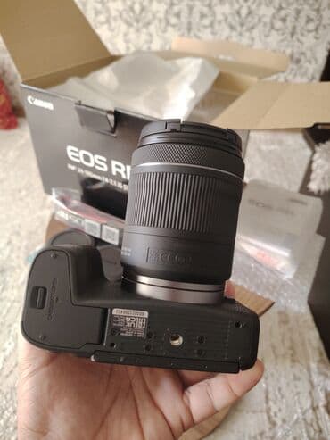 canon satilir: Canon EOS RP + RF 24-105mm lens dəsti Çox az işlenb elebele təzədən — 5
