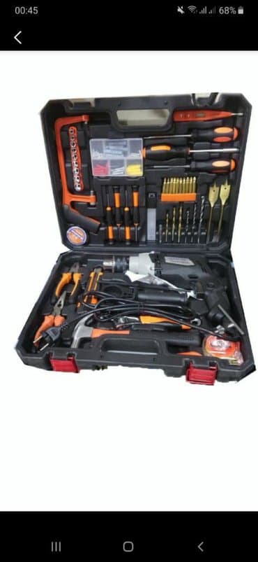 trişotka açar dəsti: Drel dəst naboru yeni keyfiyyətli — 1