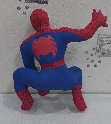 uşaq maqnitofonu: Spaydermen uşaq üçün yumuşaq oyuncaq satılır, təzədir. Hündürlüyü 35 — 3