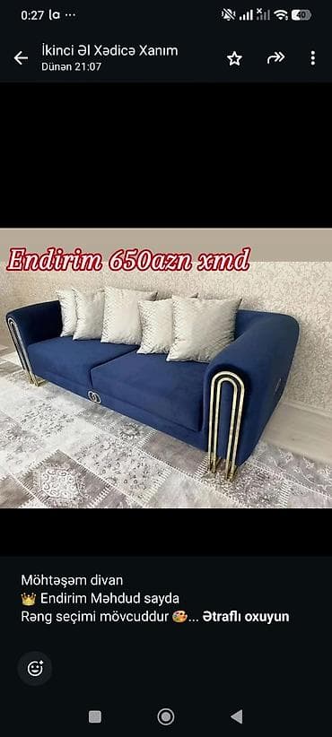 qubka: Möhtəşəm divan 👑 Endirim Məhdud sayda Rəng seçimi mövcuddur 🎨 28 — 4