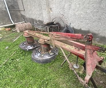 kon traktor: Kənd təsərrüfatı üçün diskli otbiçən (2 diskli, PTO ilə işləyən) - — 2