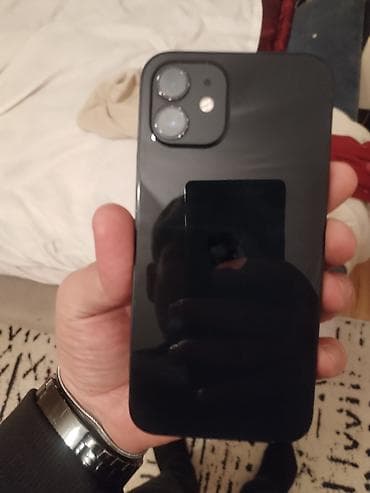 irşad iphone x: IPhone 12 mini, Qara, Face ID — 5