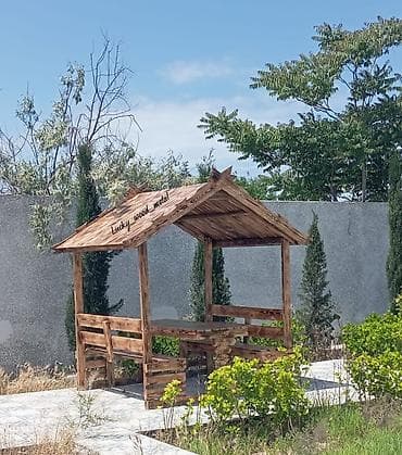 kuxna stul stol: Dördbucaq masa, Açılmayan, Skameykalar ilə, Taxta — 1